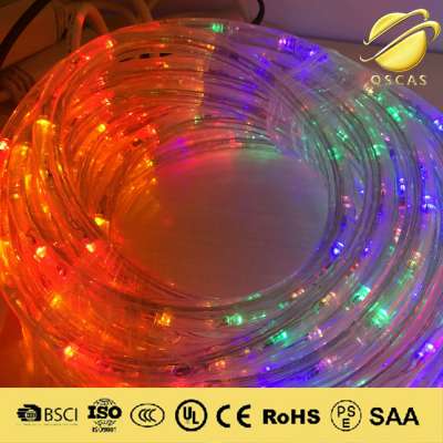 christmas decorative white led light rope